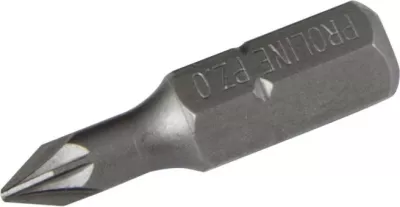 Bit Pozidriv PROLINE 10665 PZ3 25mm 1/4\" 2 copë