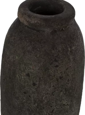 Vazo dekorative 3 copë, FH7711, ngjyrë gri fosile