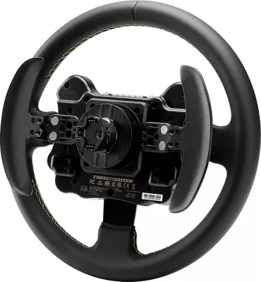Timon garash Thrustmaster EVO Racing 32R, 32 cm, lëkurë, 25 butona, për PS5/PS4/Xbox/PC, i zi