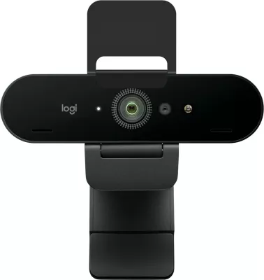 Webcam Logitech BRIO 4K, USB, 13MP, e zezë