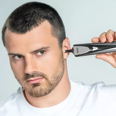 Makinë rroje Wahl Elite Groom, 3028050, me bateri Lithium-Ion, e zezë/argjendtë