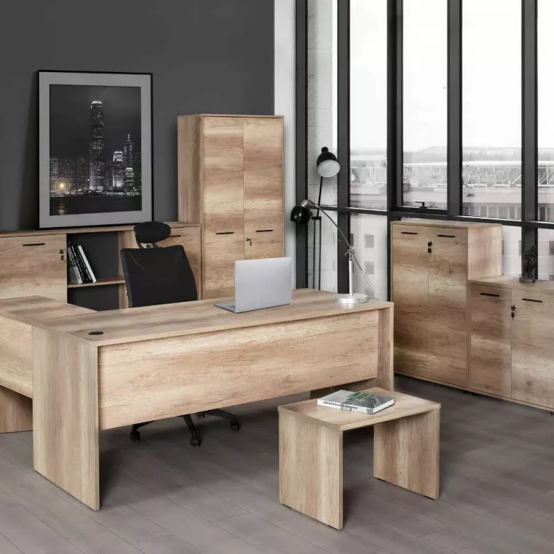 Raft librash Hanah Home, Nkt-555-Tt-1, ngjyrë arre e çelët