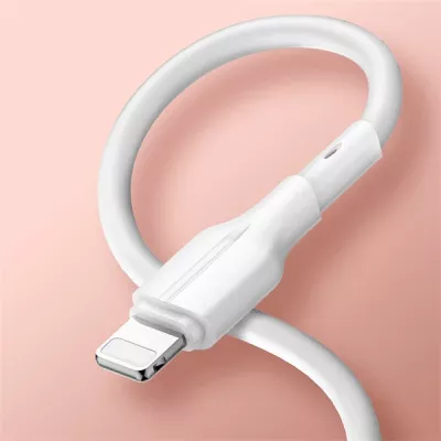Kabllo karikimi dhe data LDNIO LS841_L USB-A në Lightning 25W 1m, e bardhë