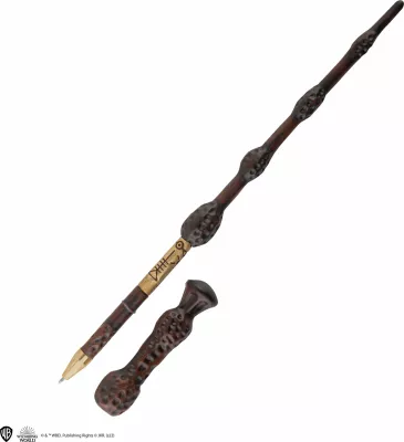 Stilolaps Cinereplicas Albus Dumbledore (Elder Wand) 24.8 cm, me mbajtëse + shenjues libri (unit box)