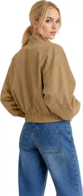 Jakne bomber I am 41768 për femra, kamel [Madhësia: L]