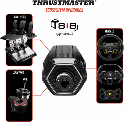 Bazë timoni Direct Drive Thrustmaster T818 V2 Black Edition 10 N·m për PC/Windows, e zezë