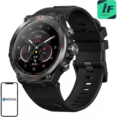 Smartwatch Zeblaze Stratos 2, 1.3", GPS, i zi