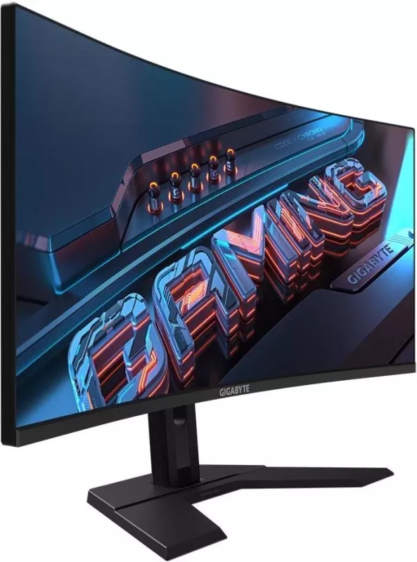 Monitori Gigabyte GS34WQC, ekran i lakuar, 34 inç