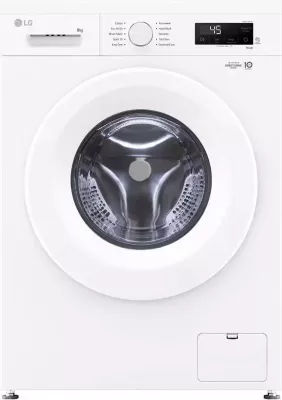 Makinë larëse, LG F4X1008NWH, 8 kg, 1400 rpm, Steam, Wi‑Fi ThinQ, bardhë