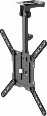 Mbajtëse tavani për TV/monitor Gembird CM-55ST-01, 23-55", e zezë
