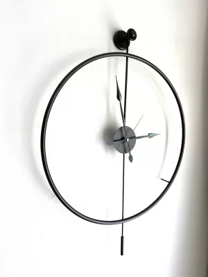 Orë muri dekorative prej metali, Wallity, Mclock-00102