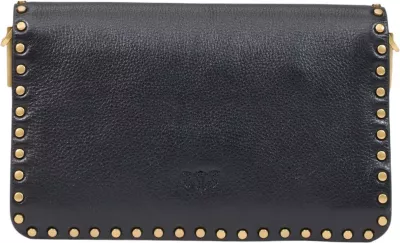 Çantë krahu Pinko Love One Slouchy MN Studs SMA 107665, për femra, e zezë