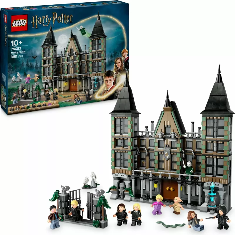 Set ndërtimi LEGO Harry Potter Landsitz der Familie Malfoy 76453, shumëngjyrësh