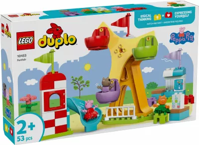 Set ndërtimi LEGO DUPLO Peppa Pig 10453, 53 pjesë, shumëngjyrësh