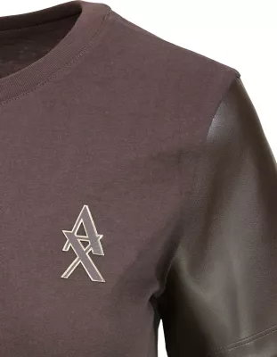 Maicë për femra Armani Exchange XW002812 AF10356, kafe [Madhësia: S]