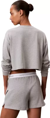 Set pizhamash për femra Calvin Klein Underwear LV00QS7517, gri [Madhësia: M]
