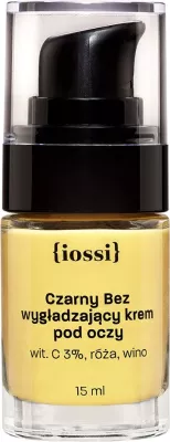 Krem për sy Iossi Black Elderflower me Vitaminë C 3%, Rose & Wine, 15ml për femra