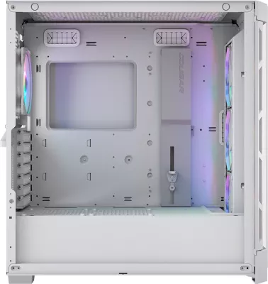 Kasë COUGAR DUOFACE PRO RGB Midi Tower, ATX, tempered glass, USB-C, e bardhë