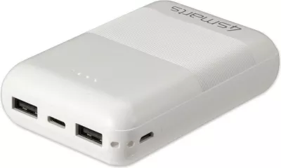 Power bank 4smarts VoltHub Go2, 10000 mAh, e bardhë