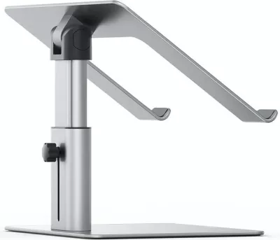 Mbajtës laptopi Baseus LUJS000012, i rregullueshëm, 11-17", argjendtë