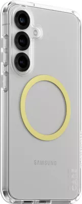 Mbështjellës PanzerGlass CARE Flagship Case Clear Chardonnay QI për Galaxy S25 Plus, transparent
