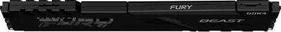 RAM Memorje Kingston FURY Beast 8GB 3200MT/s DDR4 CL16 DIMM, e zezë