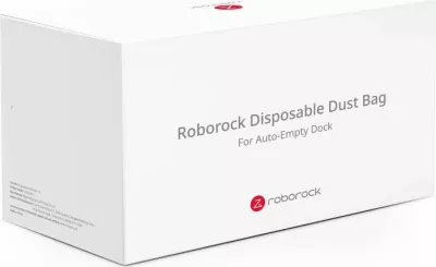 Qese pluhuri Roborock për dok vetë-zbrazës S7/S7MaxV+, Onyx, 3 copë