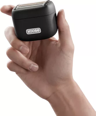 Makinë rroje Yoose Mini 5, 5 tehe (4+1), USB-C, IPX7, 90 min, e zezë, set 6 copë