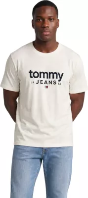 Maicë për meshkuj Tommy Hilfiger Jeans DM0DM23376, e bardhë