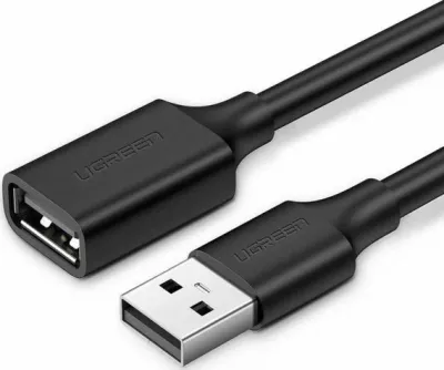 Kabllo zgjatuese USB-A Ugreen UGR397BLK USB 2.0 2 m e zezë
