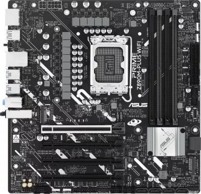 Pllakë amë ASUS PRIME Z890M-PLUS WIFI, Intel, LGA 1851, DDR5, 192 GB