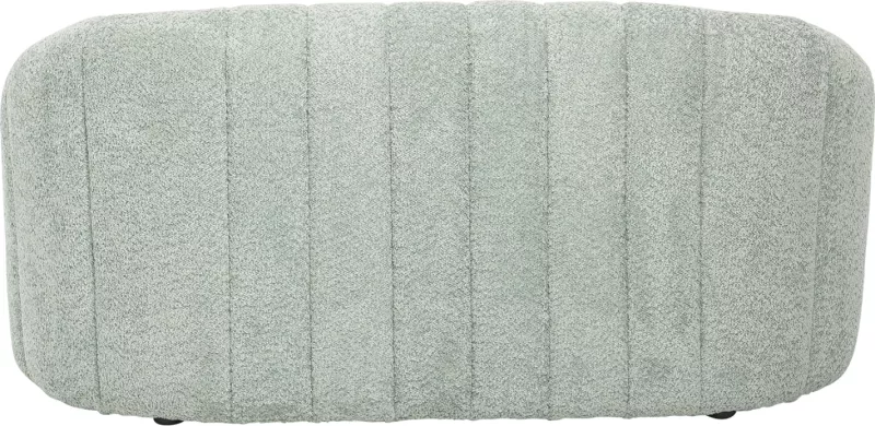Divan 2-vendësh MOBY FH9595.05, ngjyrë fistik, pëlhurë boucle, 148x83x66H cm