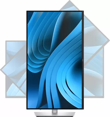 Monitor DELL Pro Plus P2725D, 27", Quad HD, LCD, zi/argjendtë