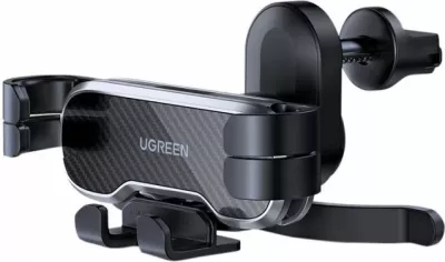 Mbajtëse telefoni për veturë, UGREEN 80871 Air Vent, 4.7-7.2", rrotullim 360°, e zezë, me kuti
