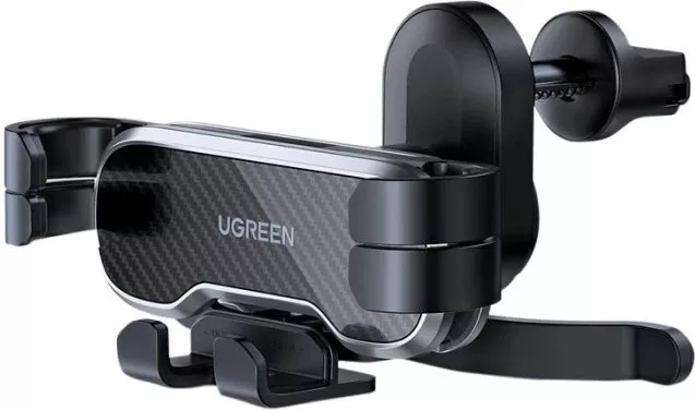 Mbajtëse telefoni për veturë, UGREEN 80871 Air Vent, 4.7-7.2", rrotullim 360°, e zezë, me kuti