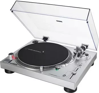 Gramafon Audio-Technica AT-LP120X, USB, argjend