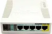 Access Point MIKROTIK RB951Ui-2HnD, 2.4GHz Wi‑Fi 4 300Mbps, 5x Ethernet, USB 2.0, PoE-out, i bardhë