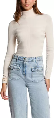 Xhemper me golf për femra Morgan De Toi 252-MENTHYO, ivory