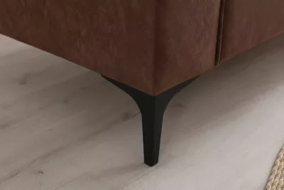 Divan dy-vendësh, ngjyrë konyak, Atelier del Sofa, New Petra 2