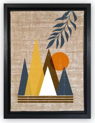 Pikturë dekorative në kanavacë Wallity, LSJ31831492414 - 4666, shumëngjyrëshe, 46x66cm