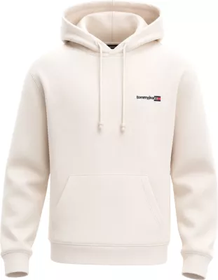 Duks me kapuç Tommy Hilfiger Jeans DM0DM23393 për meshkuj, i bardhë [Madhësia: S]