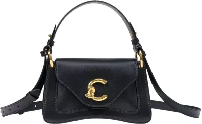 Çantë krahu për femra Coccinelle C-Me Calf E1 SSK 18 04 21, e zezë