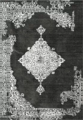 Tapet vintage gri me franja, JOSIANE, FH7676.12, 80x150cm