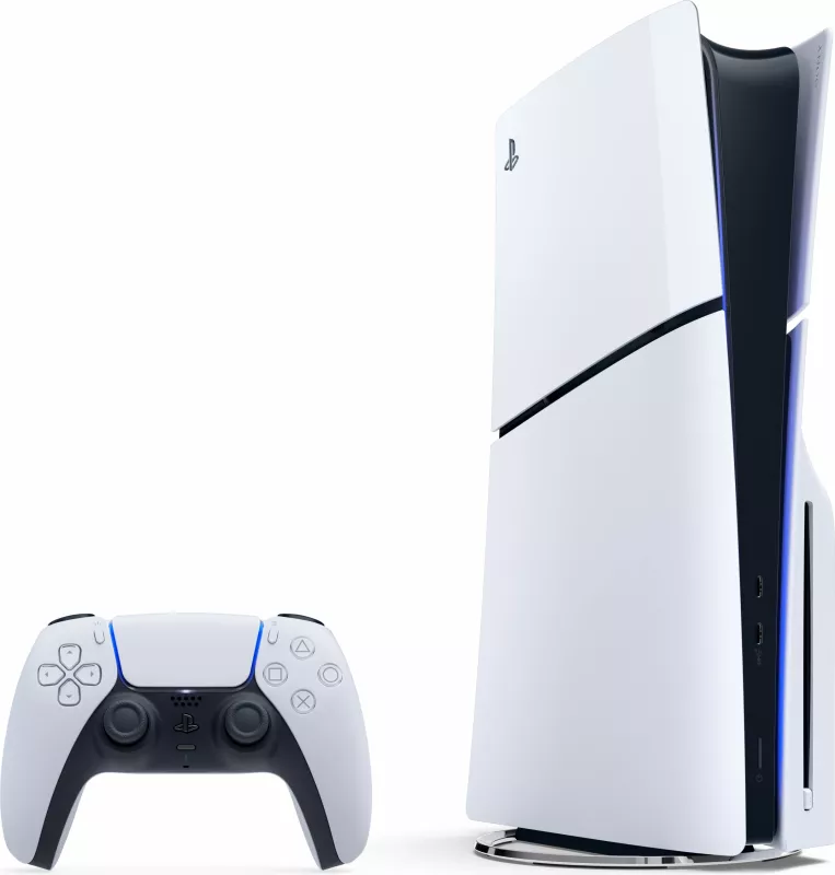 Konsolë Sony PlayStation 5 Slim, 1TB, e zezë dhe e bardhë