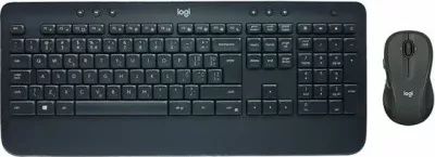 Set tastierë edhe maus pa tela, Logitech MK545 Advanced, Unifying USB receiver, SLO engraving, set 2-në-1, e zezë