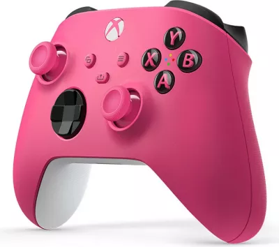 Kontrollues wireless Microsoft Xbox, rozë