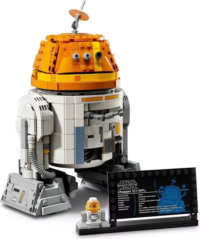 Set LEGO Star Wars Chopper (C1-10P) 75416, 1039 pjesë, me minifigurë