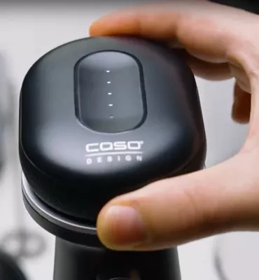 Bateri e rikarikueshme CASO Click & Power MPN 3624, për CASO Click-Series, USB-C, e zezë, me kabllo USB-C