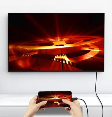 Kabëll USB-C në HDMI Equip 2m, 4K, i zi