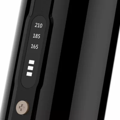 Drejtues flokësh pa kabllo SkinVibe Luna MiniWireless SV-003BK, 210°C, pllaka qeramike 20 mm, 3 nivele temperature, LCD, e zezë, me qese mbrojtëse